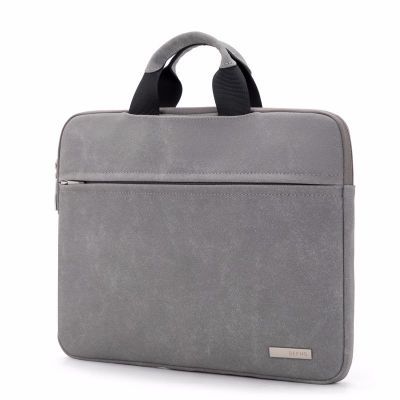 Dokumentmappe herre læder bærbar taske sidetaske til mænd business taske sac bandouliere homme håndtasker til kvinder computertaske: 3 14 tommer