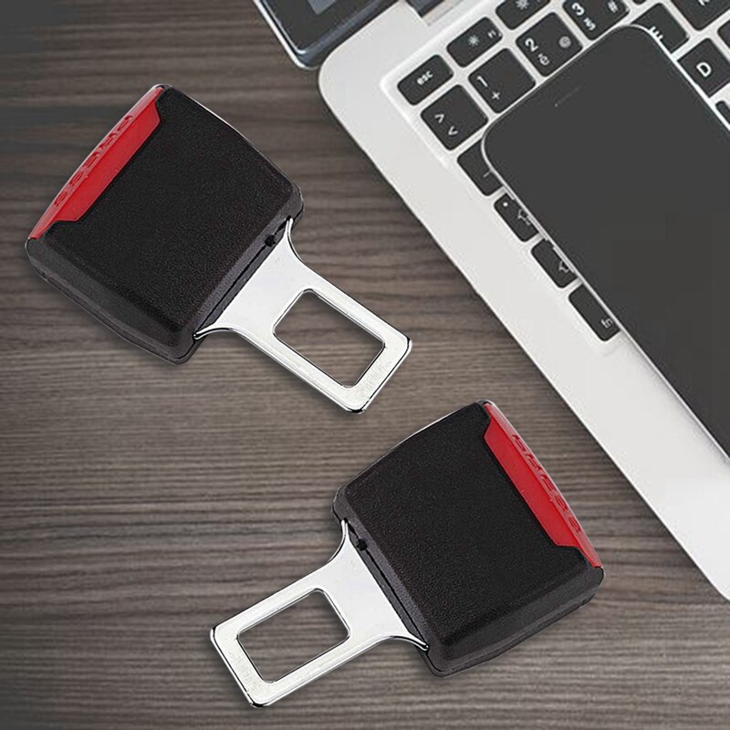 Universel voiture sécurité ceinture de sécurité enfichable mère convertisseur double usage ceinture boucle Extende Clip ceinture de sécurité Auto accessoires