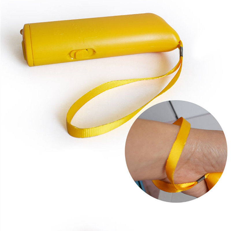Repelente ultrasónico de perros 125dB Dispositivo de entrenamiento Anti ladrido Stop ladrido ultrasónico espantaperros ahuyentar al perro feroz