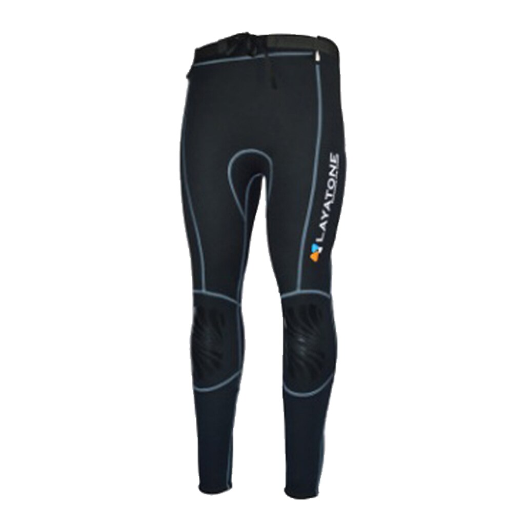 Pantalones de neopreno de 3mm para hombre, parte inferior de traje de buceo, cálido, para surf y navegación