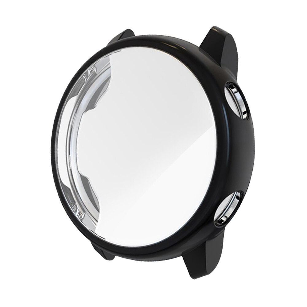 Voor galaxy watch active 2 hoesje samsung galaxy watch active 2 44mm 40mm bumper protector hd volledige dekking scherm beschermhoes: Zwart / Voor actief 2 44mm