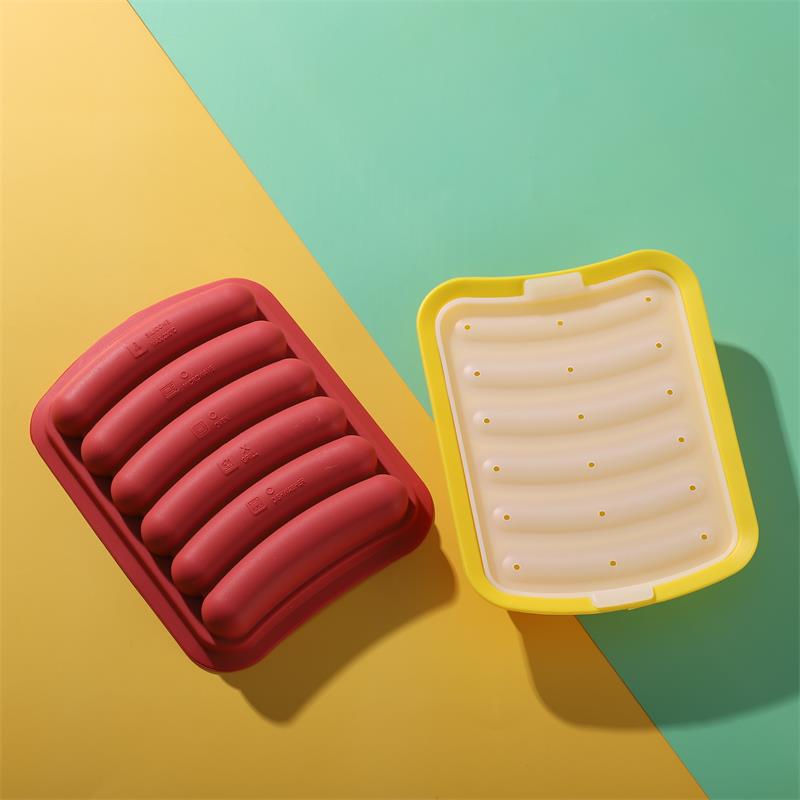 Silicone Sausage Mold Baby Food Supplement Children Ham Making Mould
