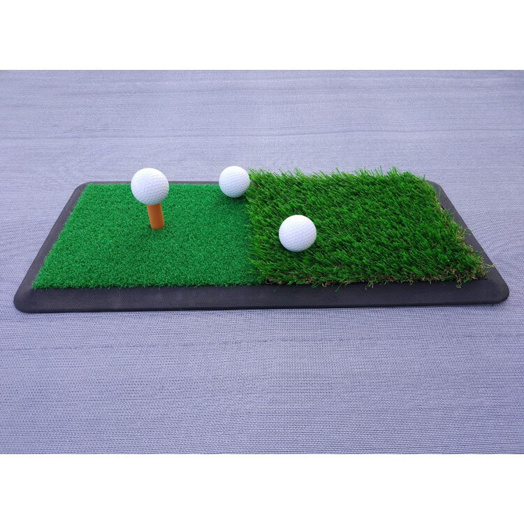 Golf Long and Short Grass Swing Mat Circular Bead Grandado