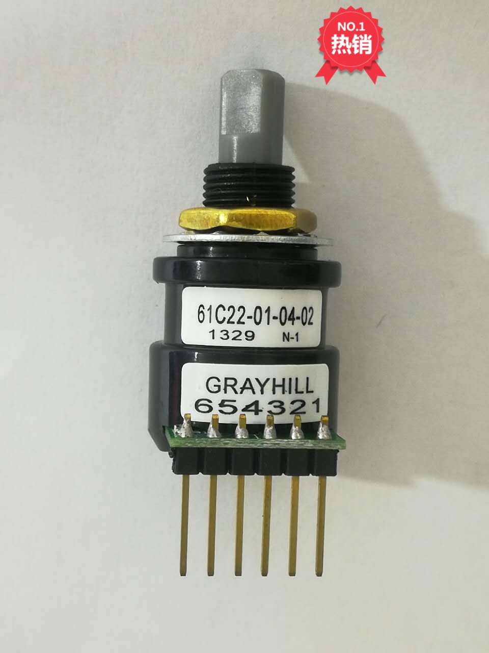 Grayhill Photoelectric Encoder 61c22-01-04-02 Rotary Shuttle with Handle for Selfie