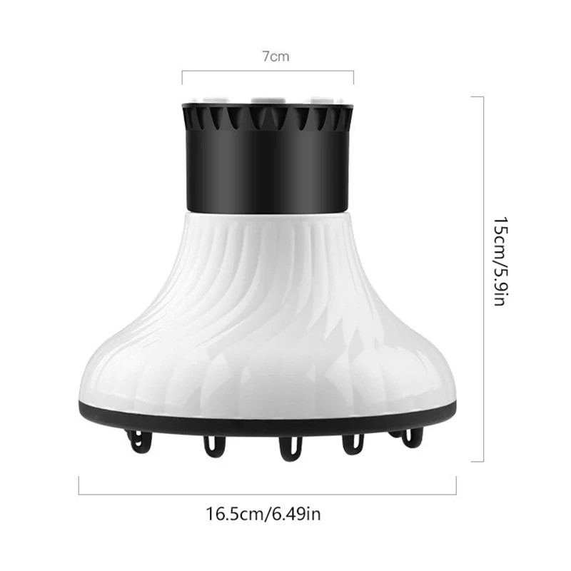 Universele Föhn Diffuser voor Krullen en Föhnen Elektrische Kappers Droger Styling Tools Verstelbare Blower Wind Cover: Default Title
