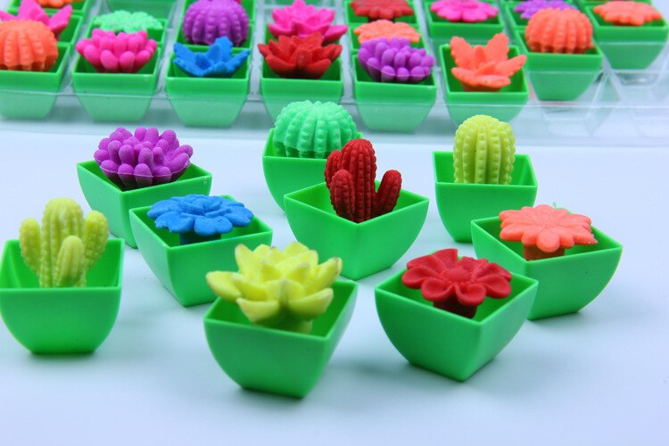 20pcs Magic Plant Flowers Growing In Water Cactus Toys Soaking Expansion Can Grow Expand Water Absorption Children Toys WYQ