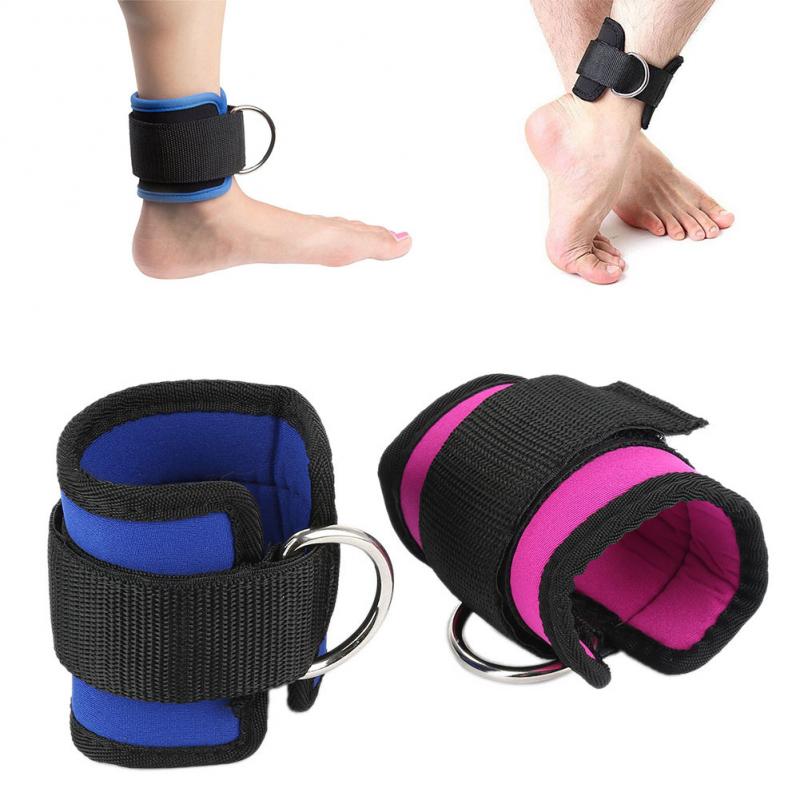 Enkel Anker Strap Riem Unisex Polyster Riem D Ring Gesp Taille Band Effen Kleur Tailleband Sport Apparatuur Body Building