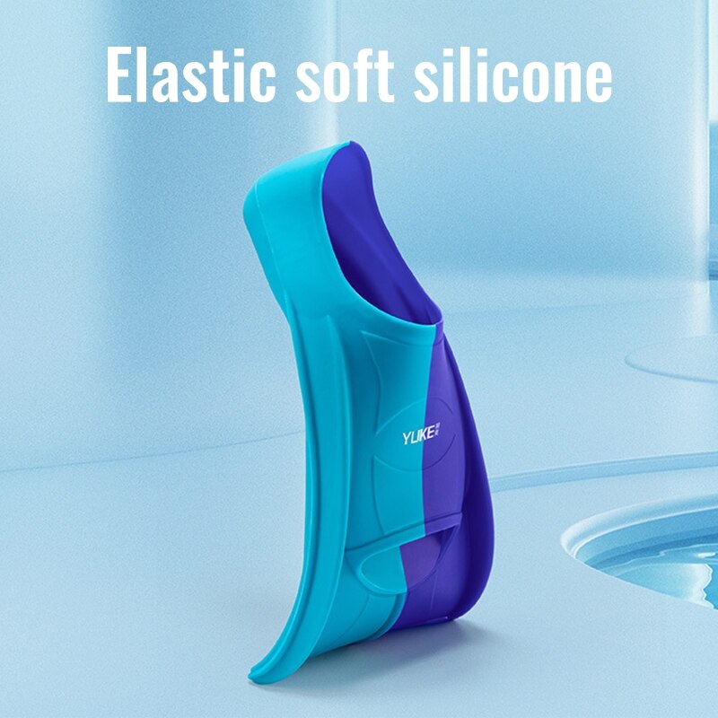 Duikuitrusting Volledige Voet Korte Siliconen Vinnen Voor Snorkelen Zwemmen Duiken, Drijvende Vinnen Comfortabele Zwemmen Flippers 24BD