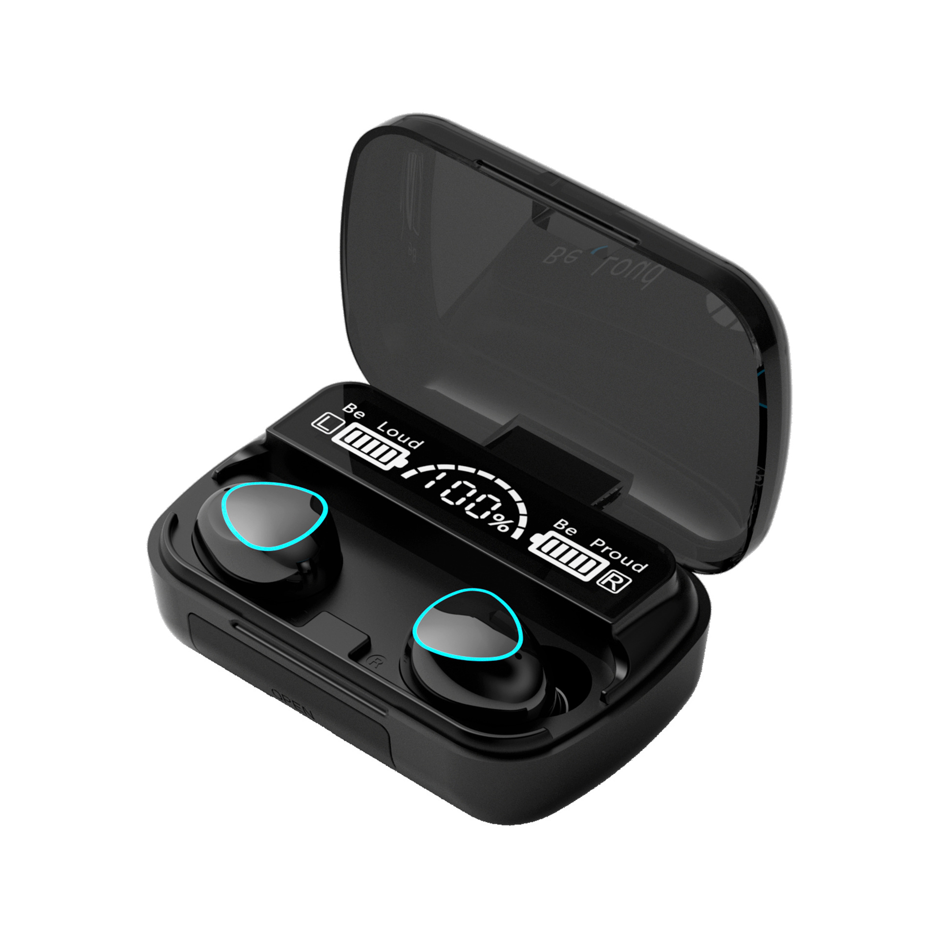 M10 Earphone Wireless Headset Perfect Sound Earbuds Sports Game Music BT Headphone with Power Bank: Default Title