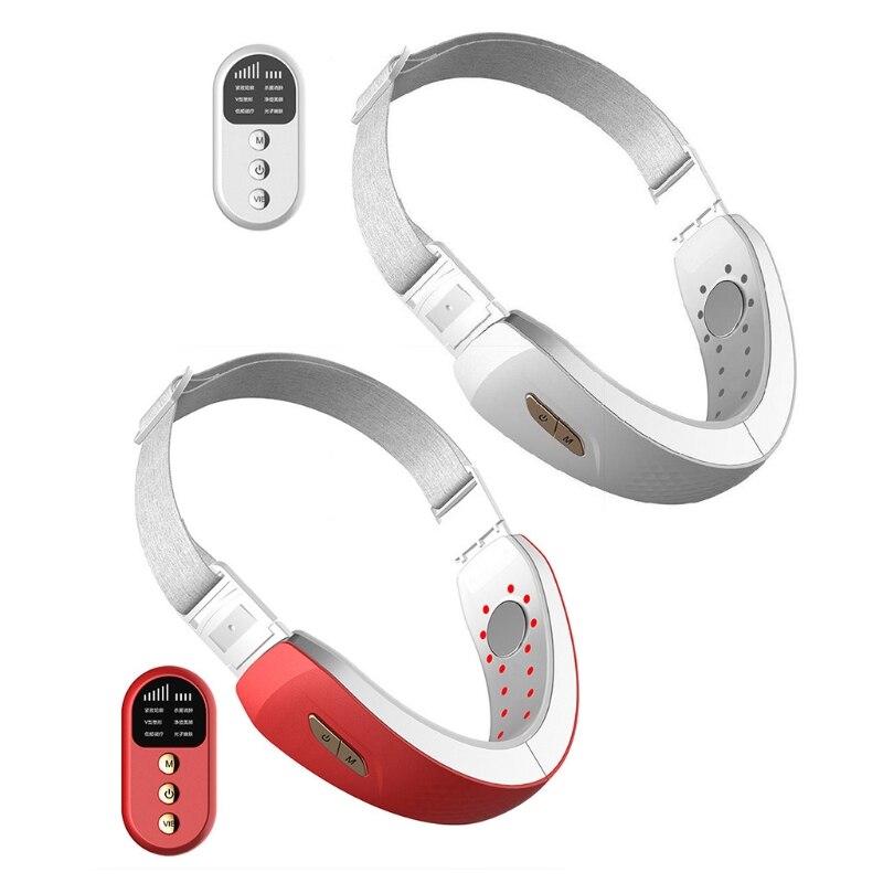 A0ND V-Gezicht Vormgeven Stimulator Intelligente Face-Lifting Instrument Trillingen Licht Massage V Gezicht Verstevigende Tool Voor Aanscherping