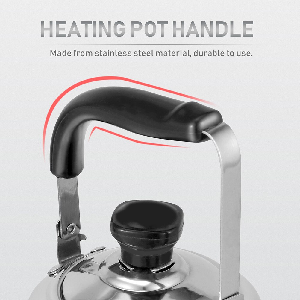 1pc Whistling Tea Kettle Teapot Stainless Steel Teakettle with Filter Screen