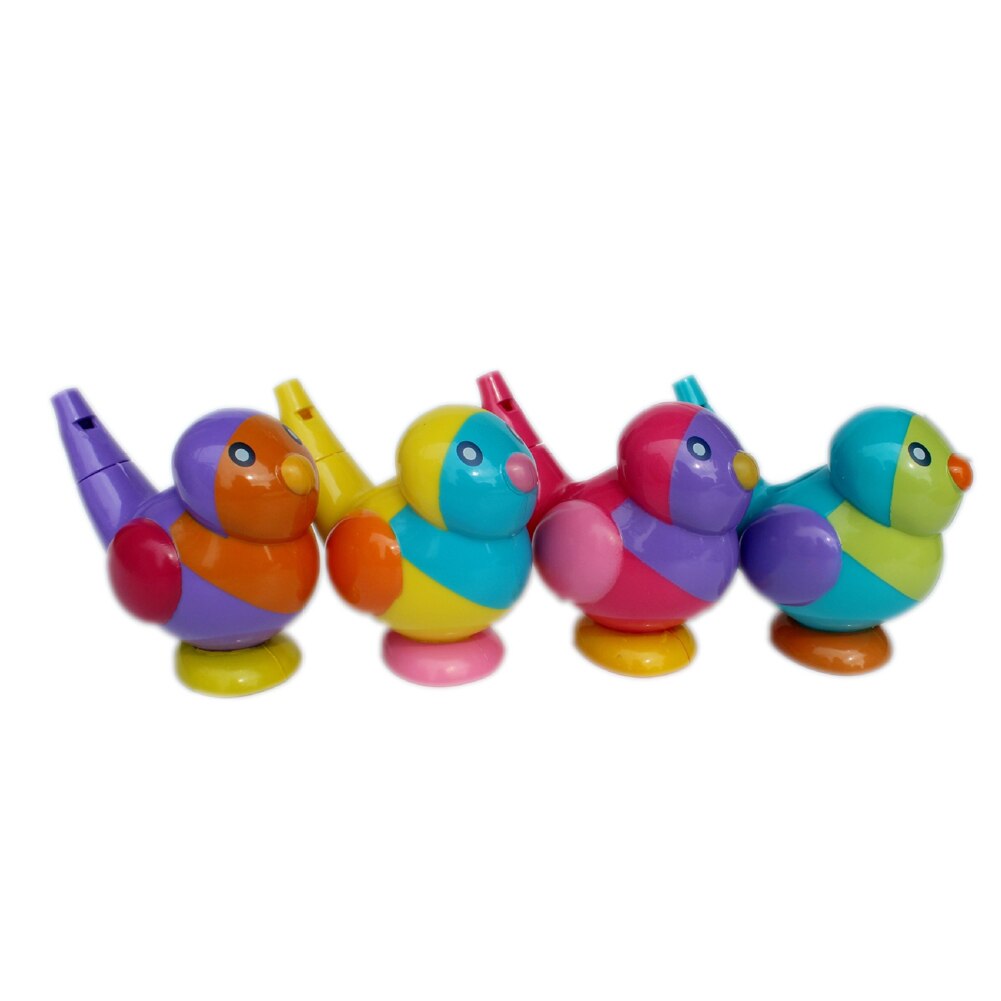 Kids Peuters Niet Giftig Baby Bad 2 In1 Cartoon Speelgoed Accessoires Badkamer Vogel Fluitje Douche Water Mini