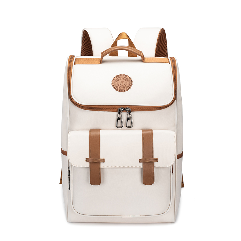 Plecak dla chłopców, trendy w modzie dla gimnazjalistów, tornistry dla studentek, licealne casual l: WHITE