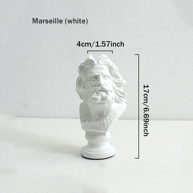 Venus Model Flowerpot Desktop Simulation Flower Arrangement Container Resin Model Handmade Artist Home Decoration: C