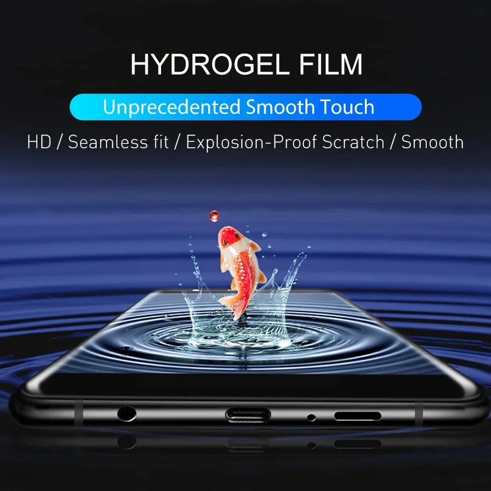 4Pcs Hydrogel Film For Honor 100 90 80 60 70 Pro Plus Screen Protector Gel Film For Honor 100 90 70 Lite 80 60 SE Not Glass