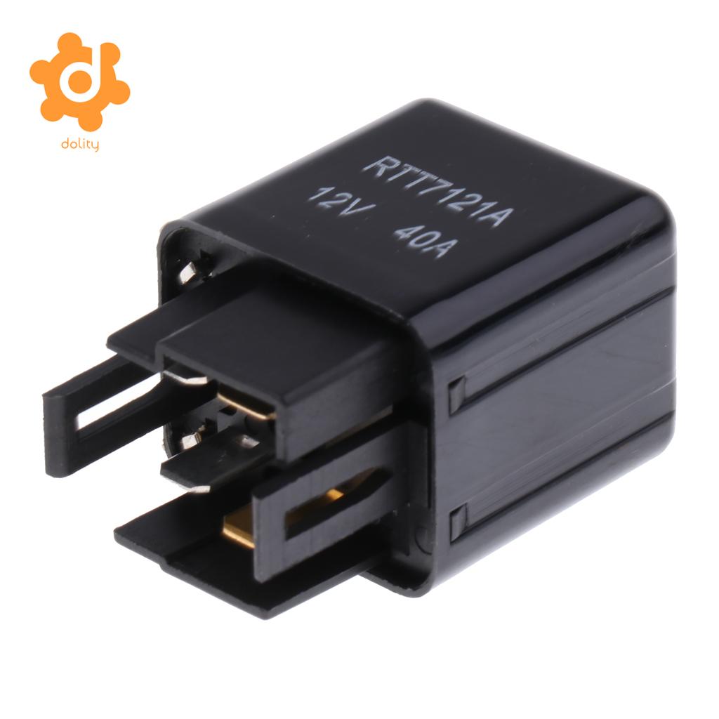 5 Pieces RTT7121A 12V 40A 4-Pin Automotive Relay for Toyota 90987-02006