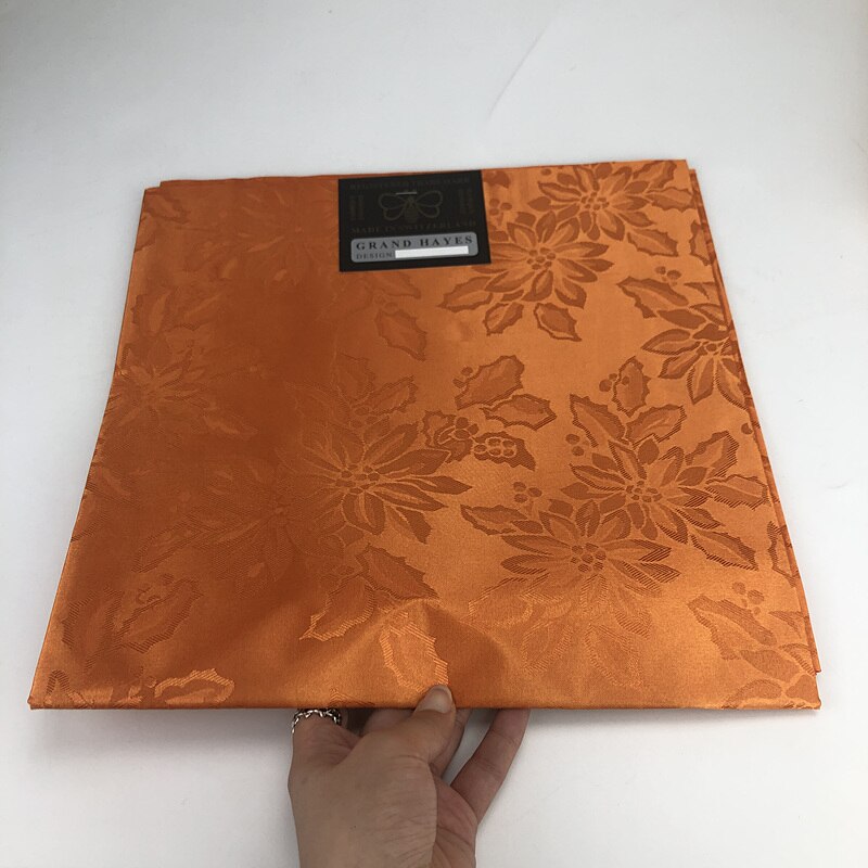 Newest teal green nigerian gele headtie fabric 1pcs/bag HLX043 wedding aso ebi african regular headtie: orange