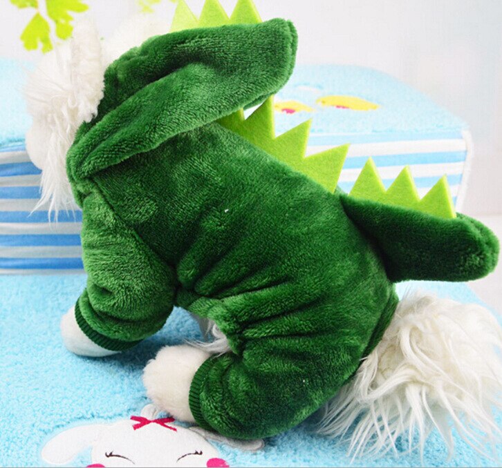 Xs xxl xxl roupas para cães dinossauro avatar roupas para animais de estimação grosso quente quatro patas roupas de gato lã coral roupas para cães