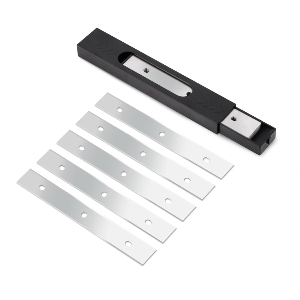 EHDIS 25 pièces/boîte lame de nettoyage en acier inoxydable pour rasoir à manche grattoir vinyle enveloppe de voiture autocollant verre fenêtre Film dissolvant de colle