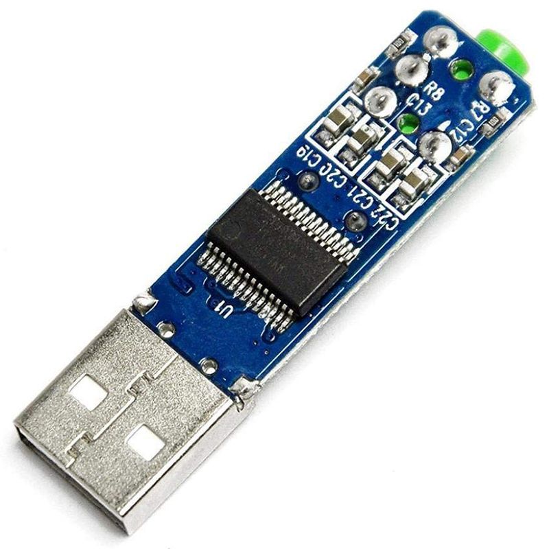5V USB angetrieben PCM2704 Mini USB Soundkarte DAC Decoder Gremium für PC