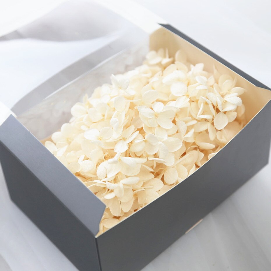 20g naturlige frisk hortensia tørket blomsterhode gjør-det-selv ekte evigblomstmateriale langtidskonservering falmer ikke