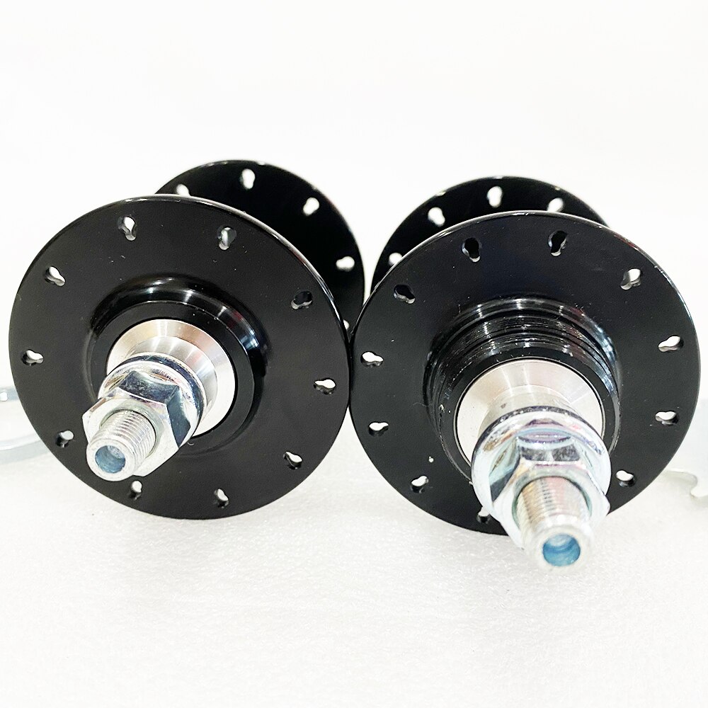XJ Front 20 Holes Rear 24 Holes Ride Backwards Wearable Flat Strips Fixie Bike Track Fixed Gear Bicycle 32H 36H Cycling Hub