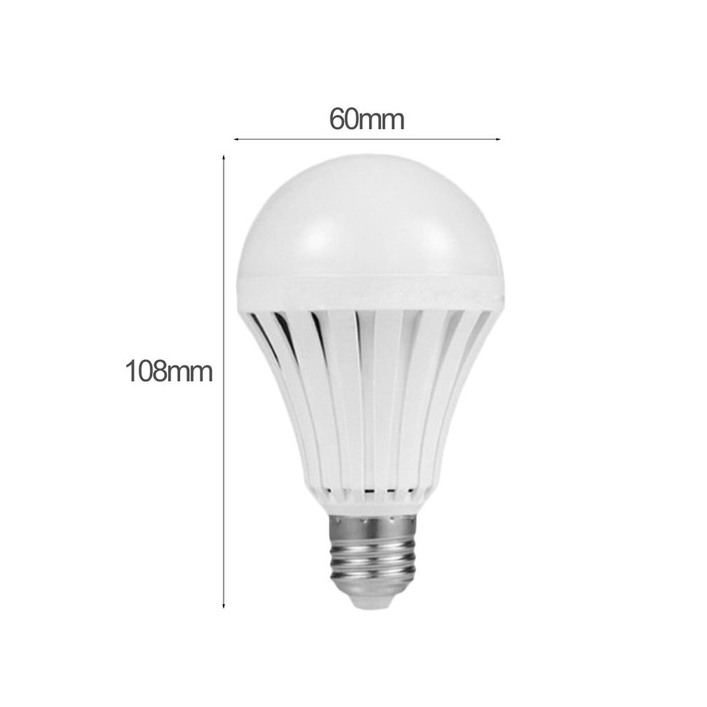 Icoco Led Slimme Lamp E27 5W Led Noodverlichting Lamp Energiebesparende Led Verlichting Lamp