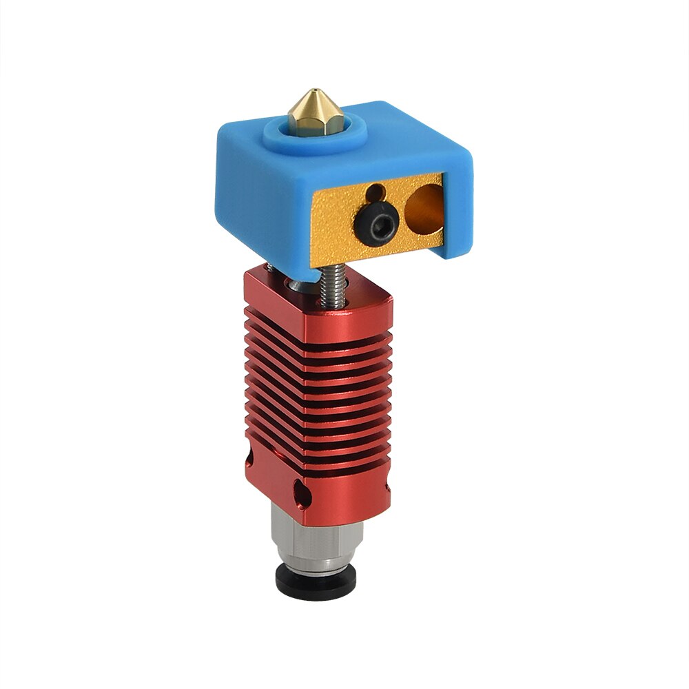 Mk8 montado extrusora kit final quente para ender 3 CR-10 impressoras 1.75mm 0.4mm bico de alumínio bloco aquecimento acessórios da impressora 3d