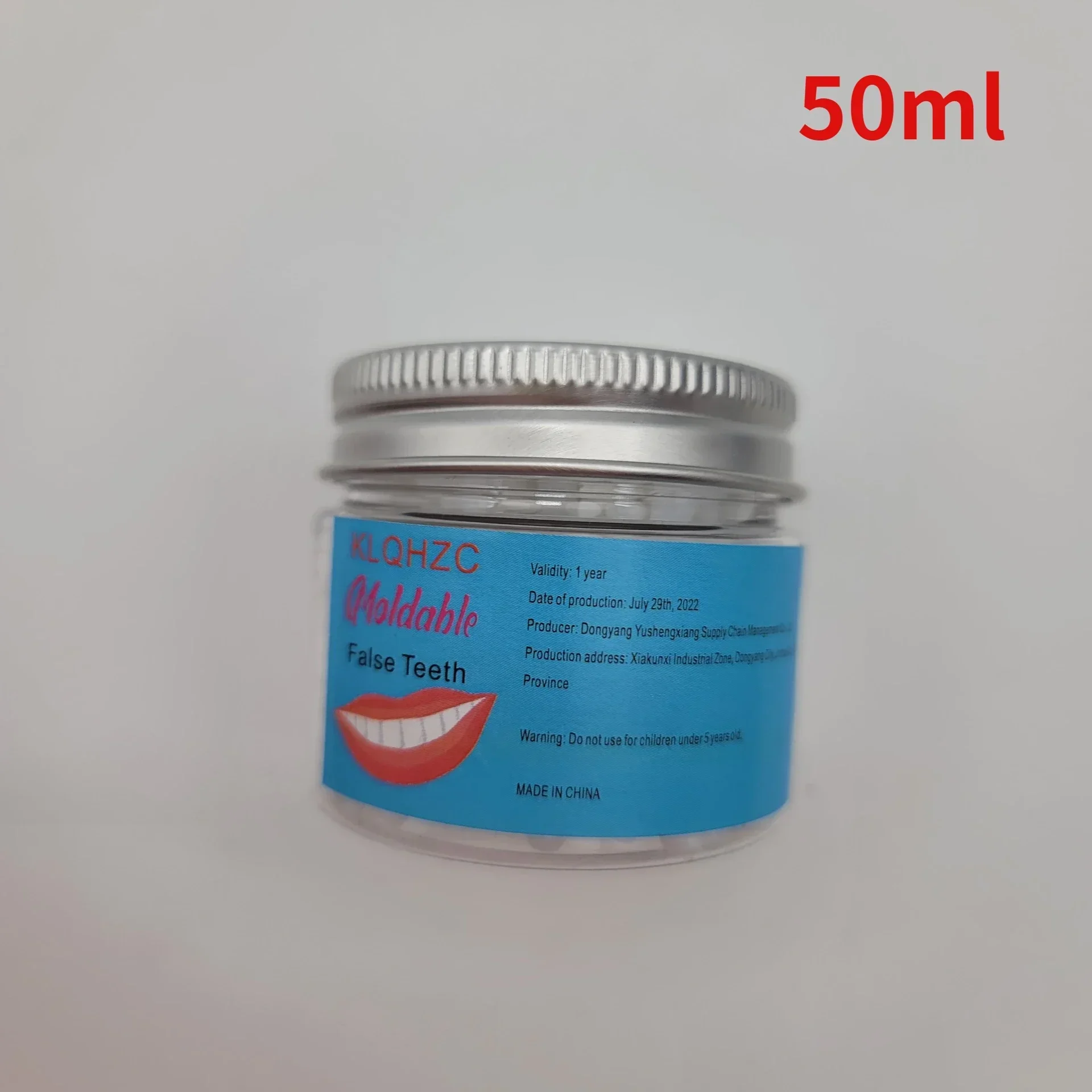 5-100ml Harz Zahn reparatur kleber formbare Zahnlücken füllen feste temporäre Zähne reparieren False teeth Kleber Sicherheit zahn ärztliche Versorgung: Black