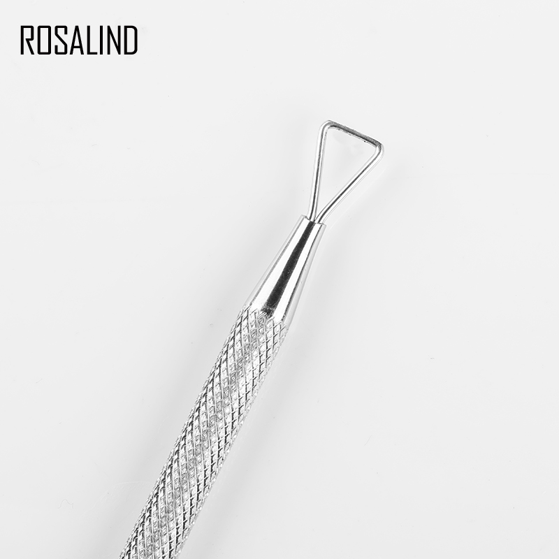 Rosalind Cuticle Pusher 1Pcs Manicure Tool Gel Nagellak Remover Handgrepen Cuticle Remover Dode Huid Nail Art Pusher Tool