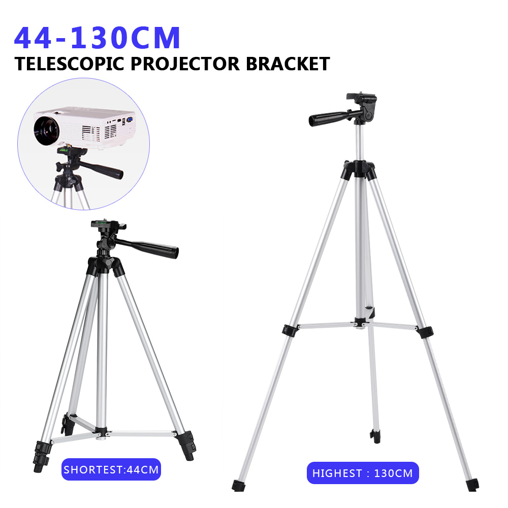 Professionele Reizen Aluminium Stevige Camera Statief Accessoires Stand Panoramische Camera Statief voor Camera Projector Draagbare