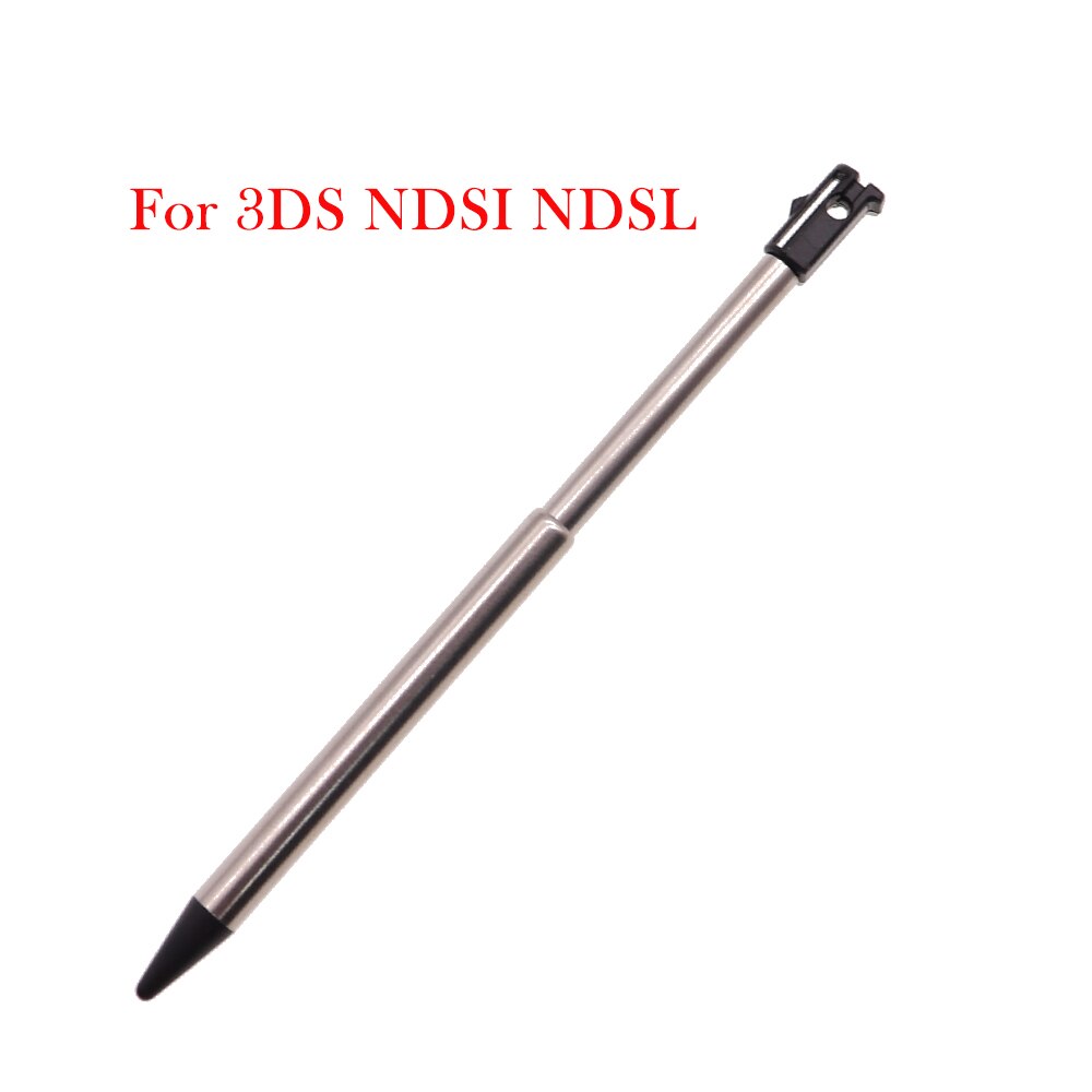 1 piece metal telescopic stylus touchscreen pen for nintendo 3ds for new 3ds xl ll for ndsl ndsi: For 3ds ndsi ndsl