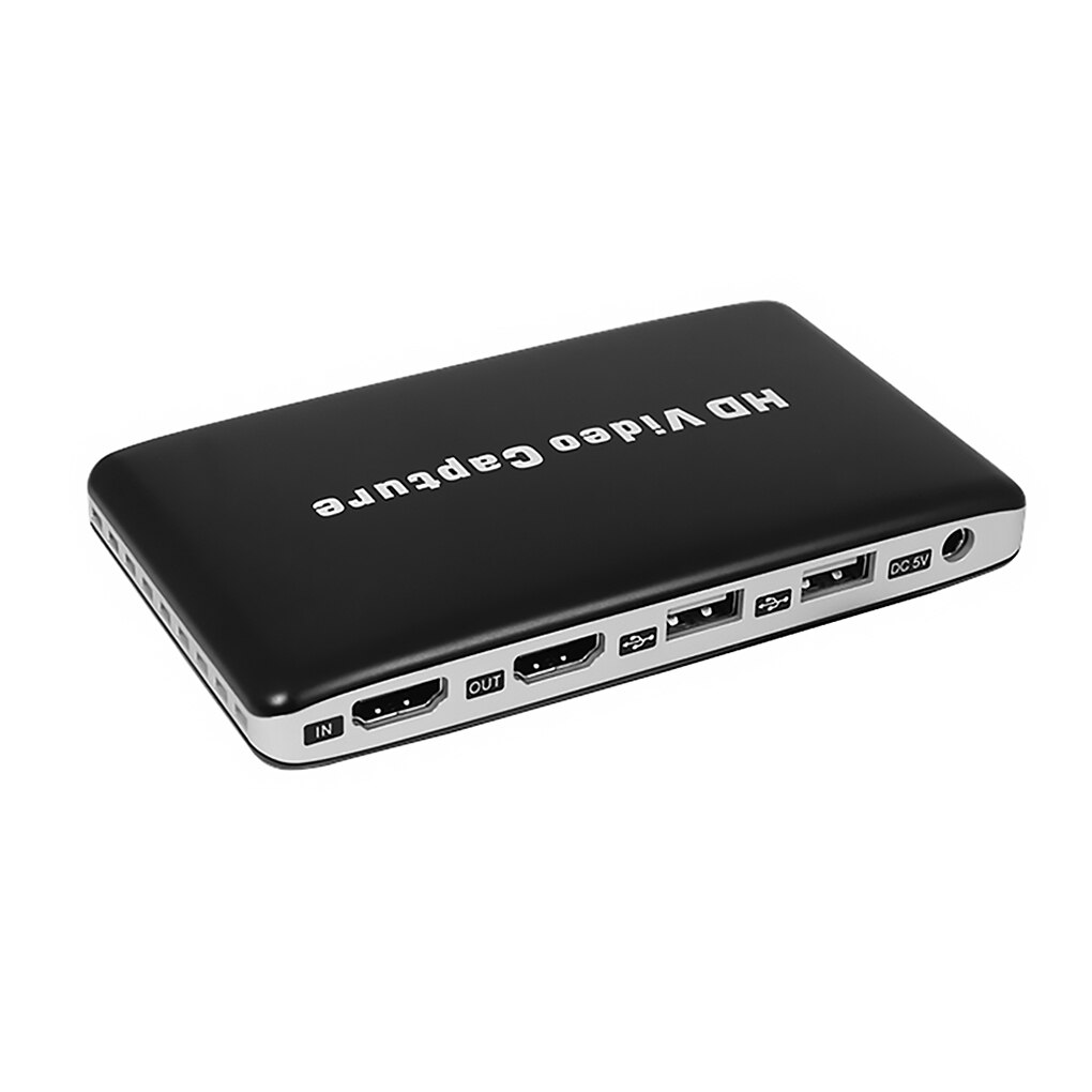 Usb 1080p video fange kort spilling hd video opptaker media avspilling automatisk justering