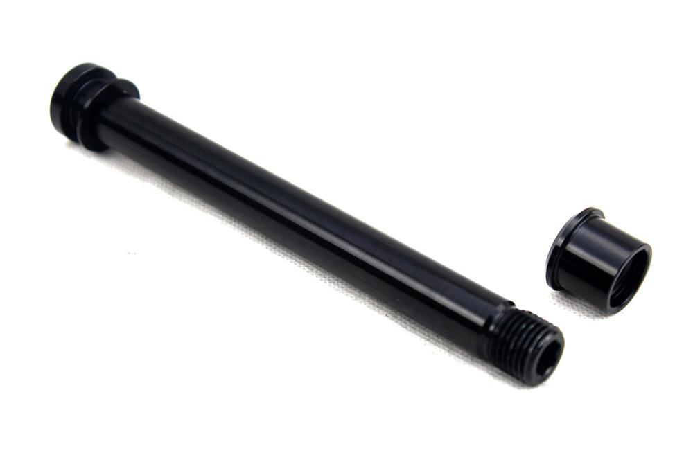 15x110 Front Thru axle skewer for front fork MTB road bicycle QR 15 X 110 thru axis with a lockNut length 156 - 158 mm