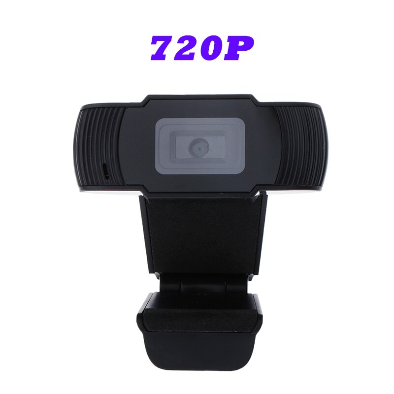 Webcam 1080P HD Web Camera with Microphone Autofocus USB 2.0 Web Cam PC Desktop Mini WebCamera Cam Web Camera for Computer: Option2 720P