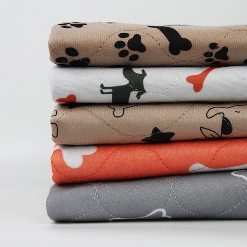 1pcs Reusable Mattress Pad Diaphragm Three-layer Waterproof Mat For Pet Dogs Water Absorbing Mat For Cats Urine