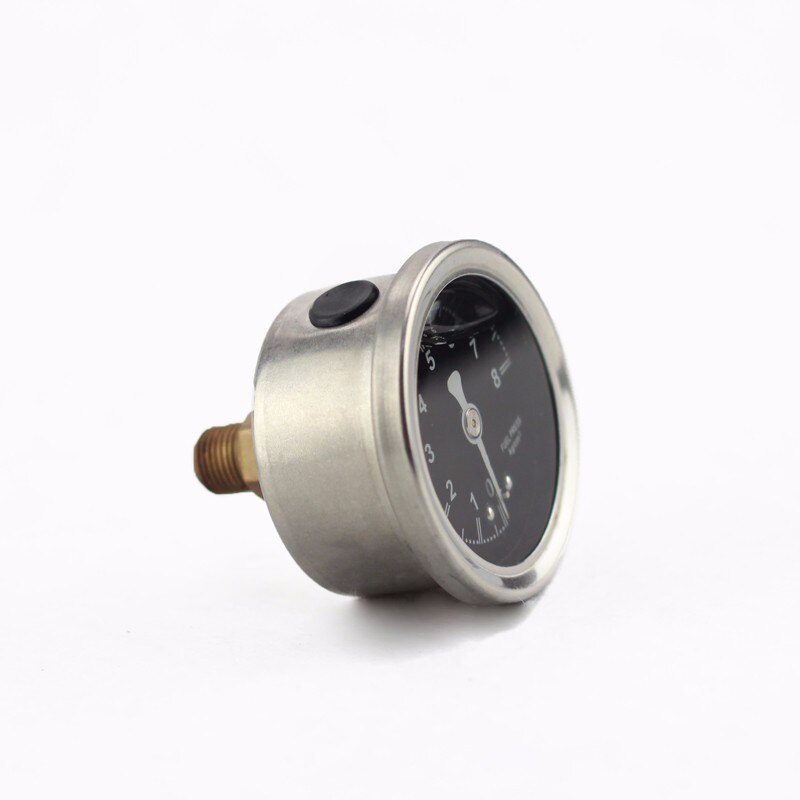 Fuel Pressure Regulator Gauge black color