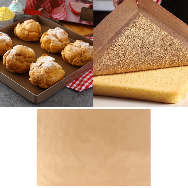 Wärme-Unterlage Backen Blatt Matten Für Heimat Küche Kochen Backen Nicht-Stock Matten Ölpapier BBQ Grill Lieferungen