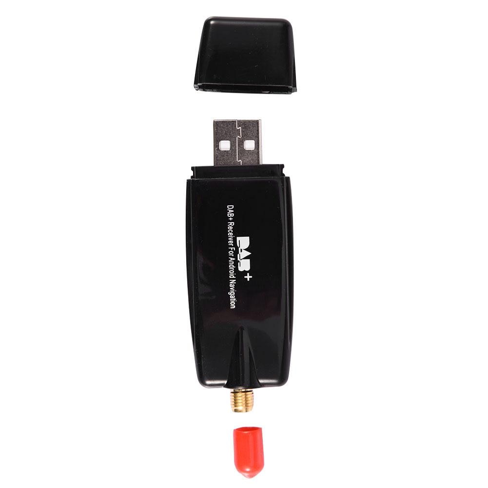 Bil dab antenne med usb adapter mottaker til android 4.4 5.1 6.0 7.1 8.0 bil spiller gjeldende til europa australia dab adapter