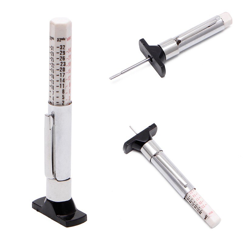 0-25.4mm digital depth Measuring Tool Electronic Digital depth gauge caliper tread depth gauge LCD Tyre tread gauge For Car