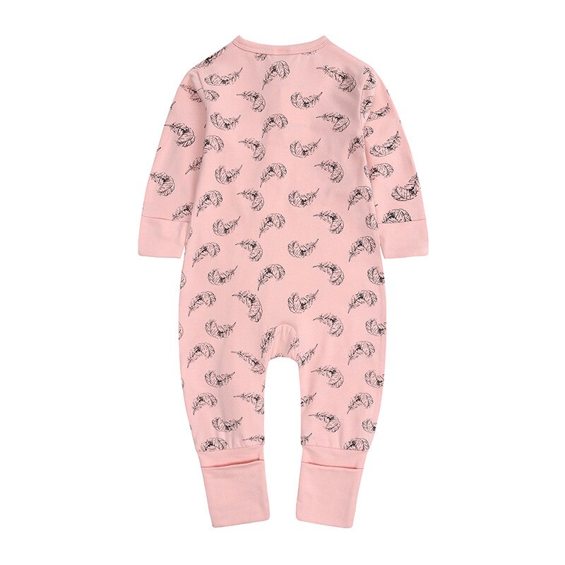 Jongen Piloot Lange Mouw Jumpsuit Hoodedcotton Romper Zonder Voet Cover