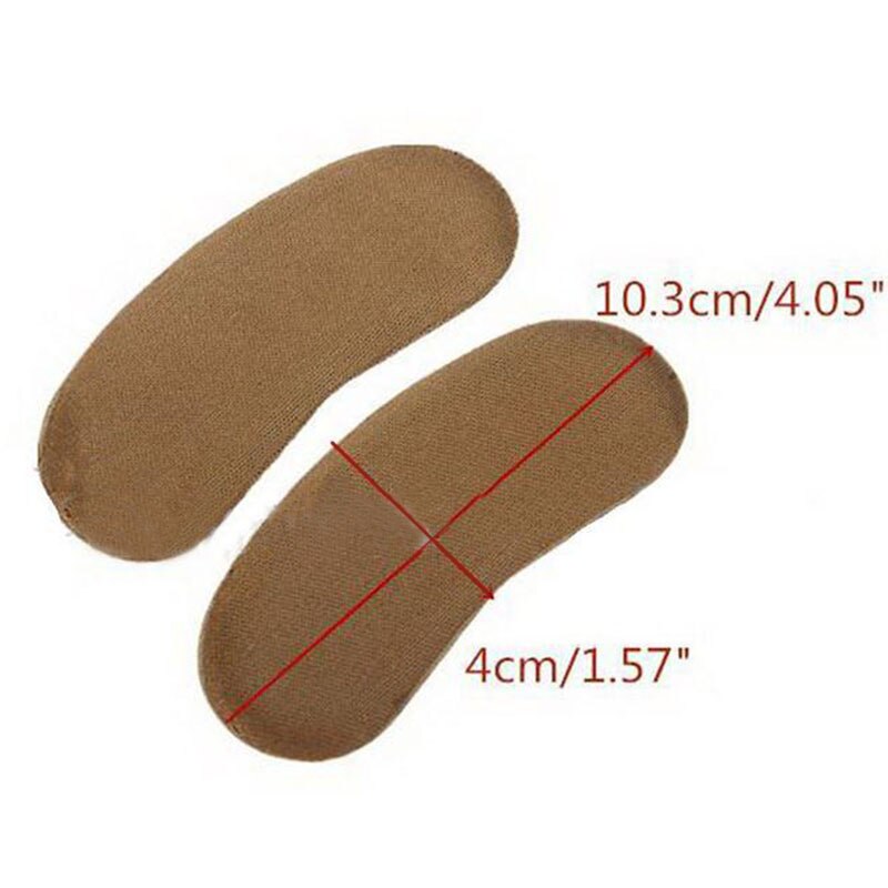 Almohadilla de espuma viscoelástica para el cuidado de los pies, herramienta para el cuidado de los pies, tejido adhesivo, almohadillas para el talón, 1 par: C