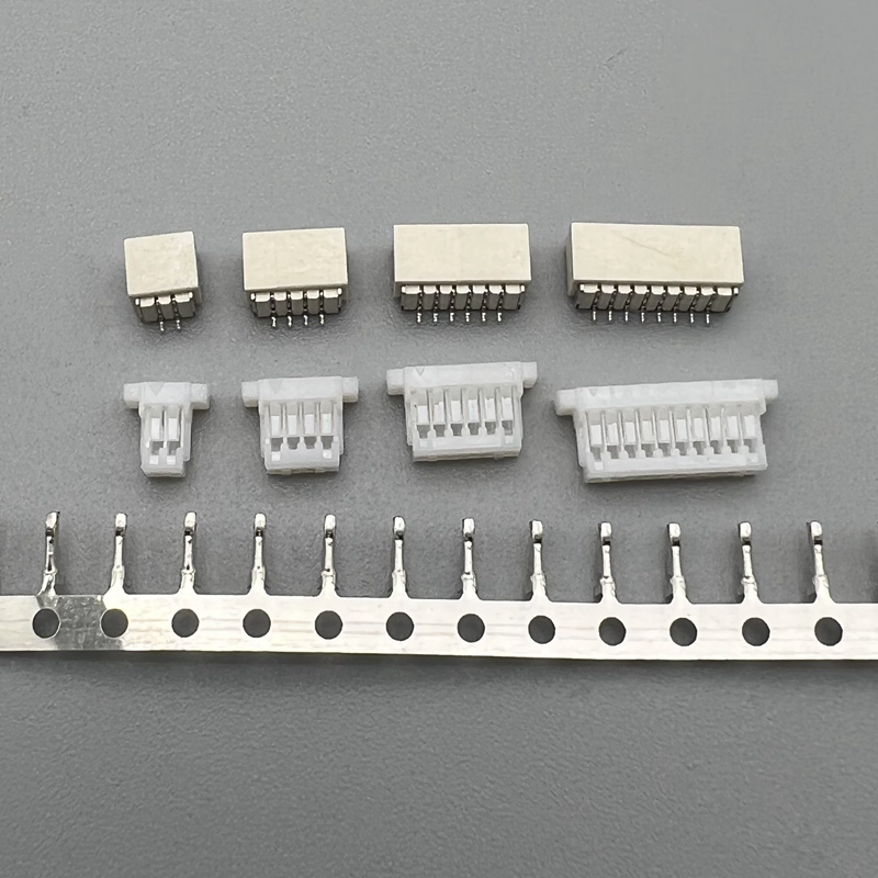 10 set JST SH1.0 Connector 1.0mm Pitch SMT Vertical/Horizontal Socket+Housing+Terminals 2P 3P 4P 5P 6P 7P 8P 9P 10P 11P 12P: Dark Grey / 14P