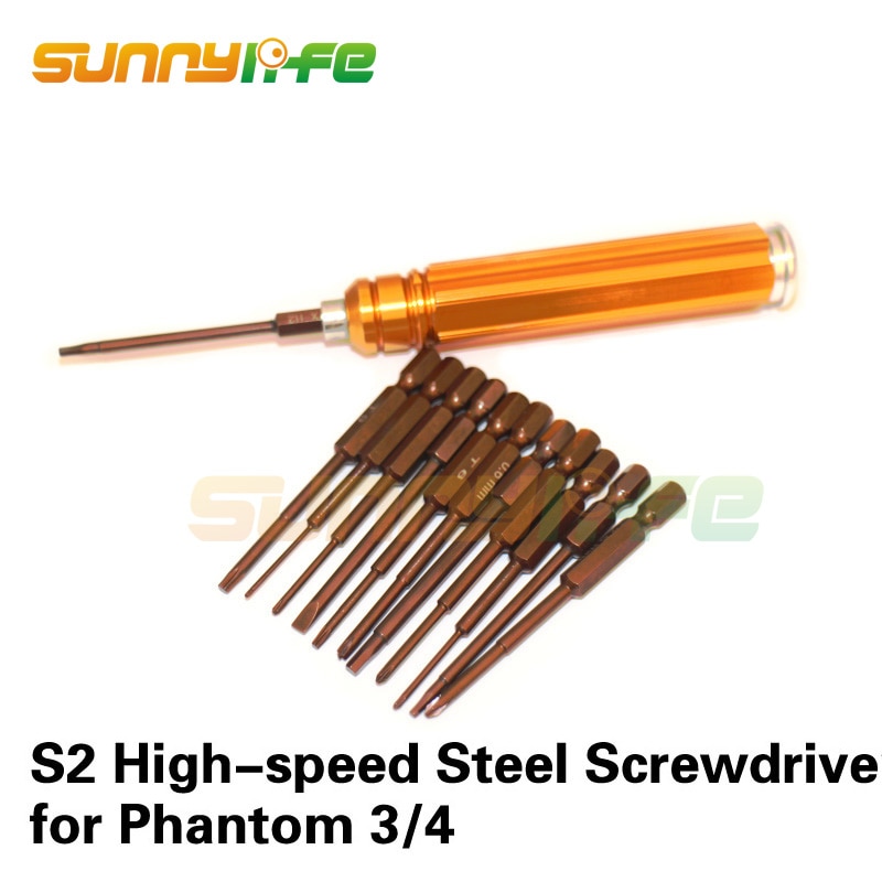 Verbeterde S2 Hoge Snelheid Staal Schroevendraaier Set Repareren Gereedschap Voor Dji Phantom 4 Pro/+ V2.0/3