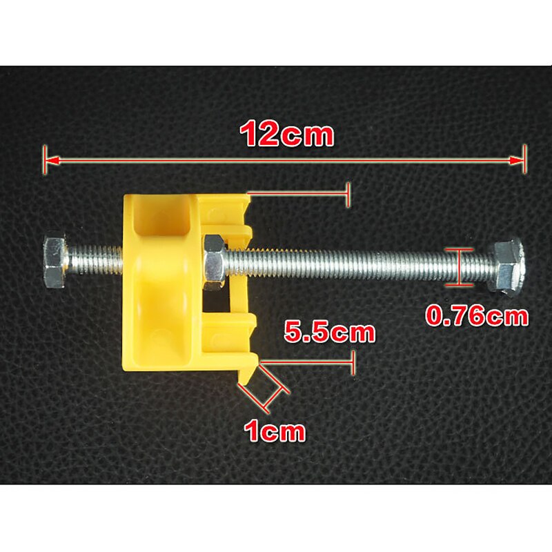 Adjustment 10Pcs Manual Tile Locator Wall Tiles Regulator Height Positioner Leveler Ceramic Fine Thread Rising Construction Tool