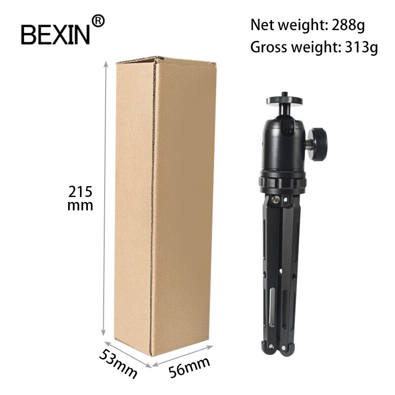 Mini tripod dslr camera stand mount adapter desktop bracket photography shooting pocket tripod with phone clip for point camera