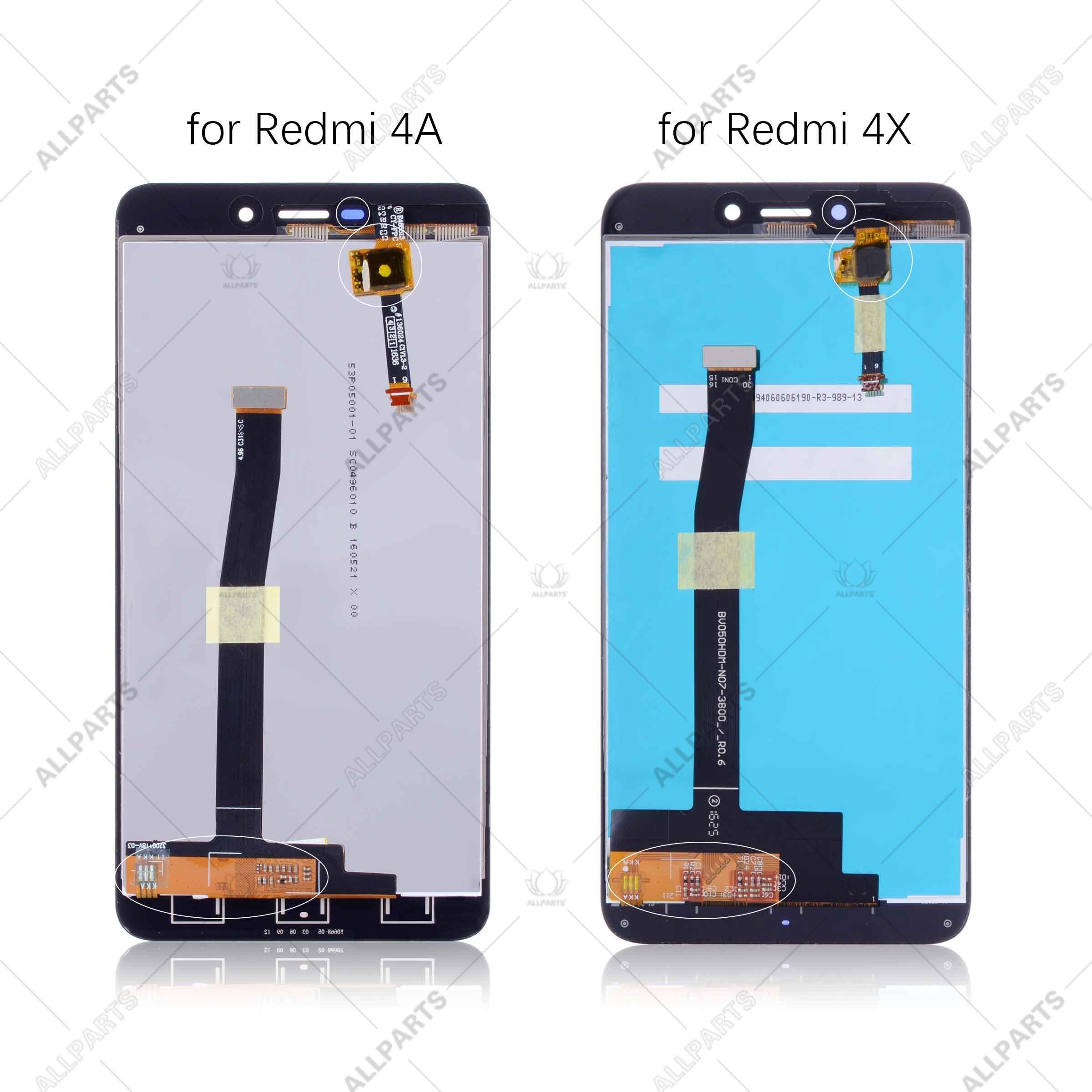 5.0&quot; Tela Frontal Display do XIAOMI Redmi 4X 4A LCD Touch Completo Compatível Con