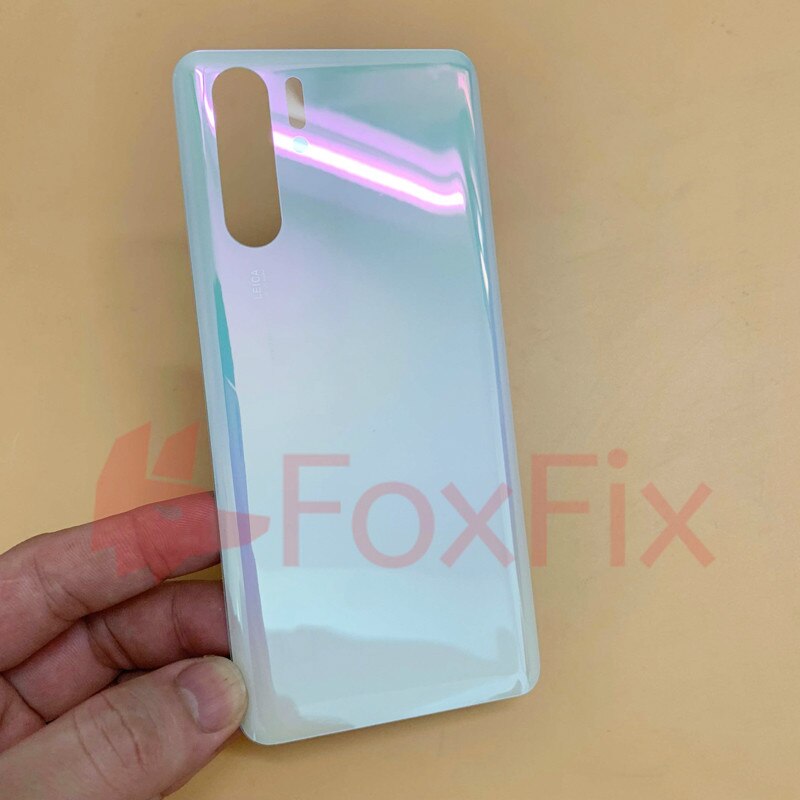 Bakglas för huawei  p30 bakre batterilucka  p30 lite bakre glasdörrshus väska för huawei  p30 pro batteribyte