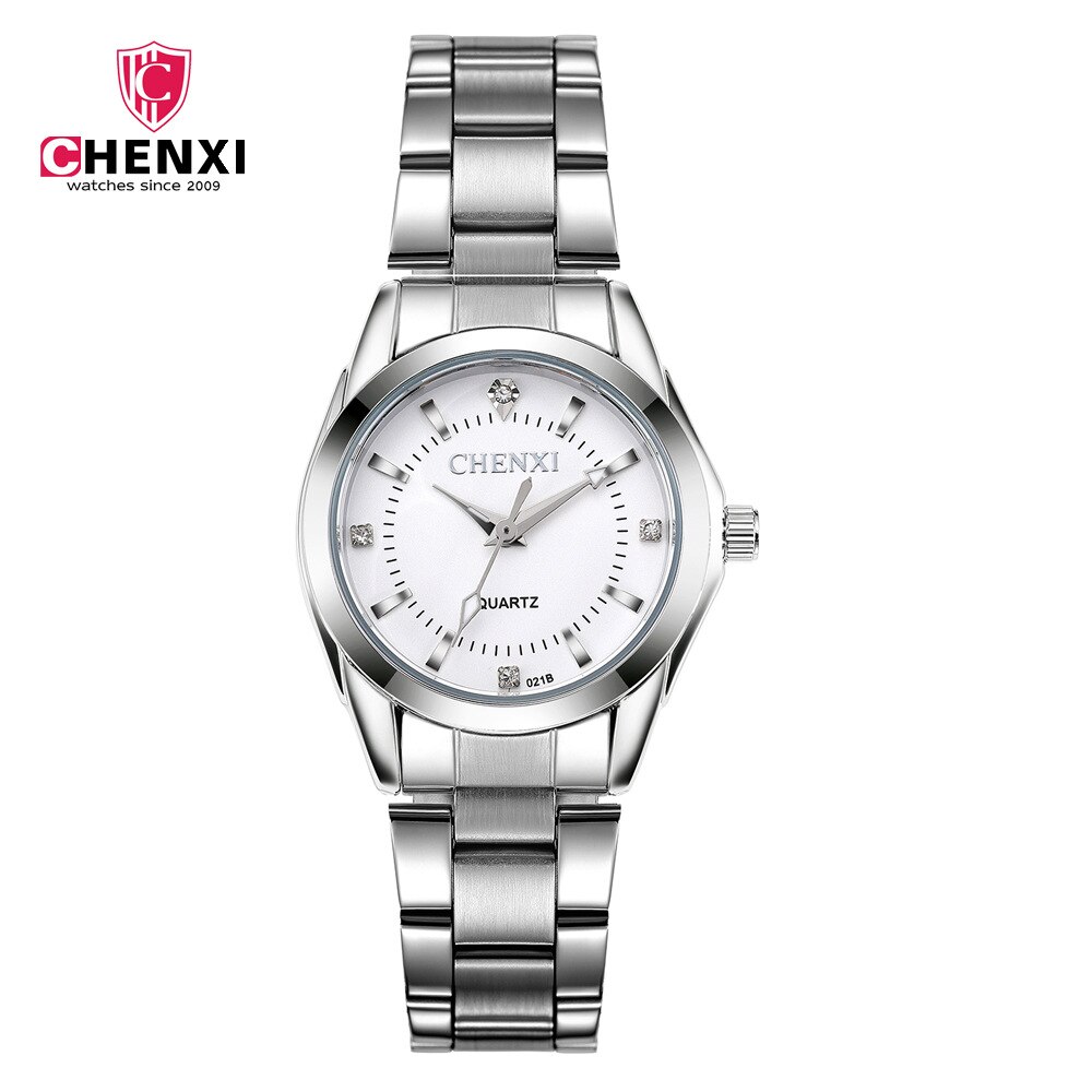 021B Mode CHENXI CX021B relogio Luxe vrouwen Casual horloges waterdicht horloge vrouwen Klokken Dress Strass