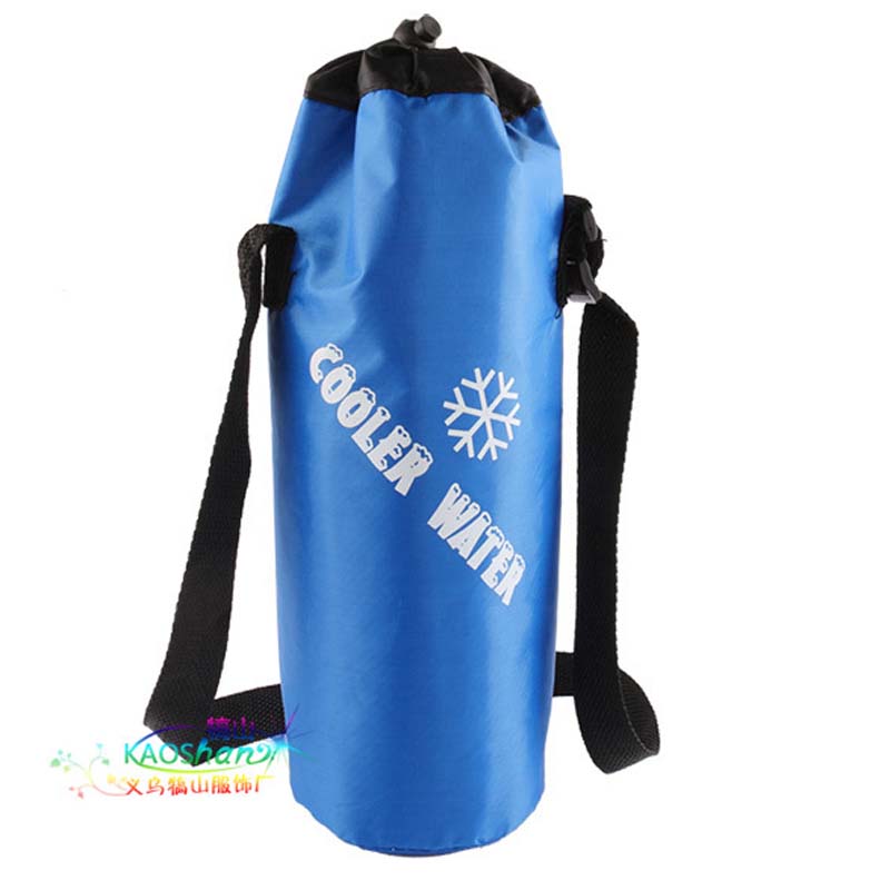 Nevera térmica portátil con aislamiento para hombre y mujer, bolsa térmica para comida, almuerzo, picnic, termo, bolsa de botella: Blue